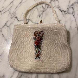 Broadway beaded clutch